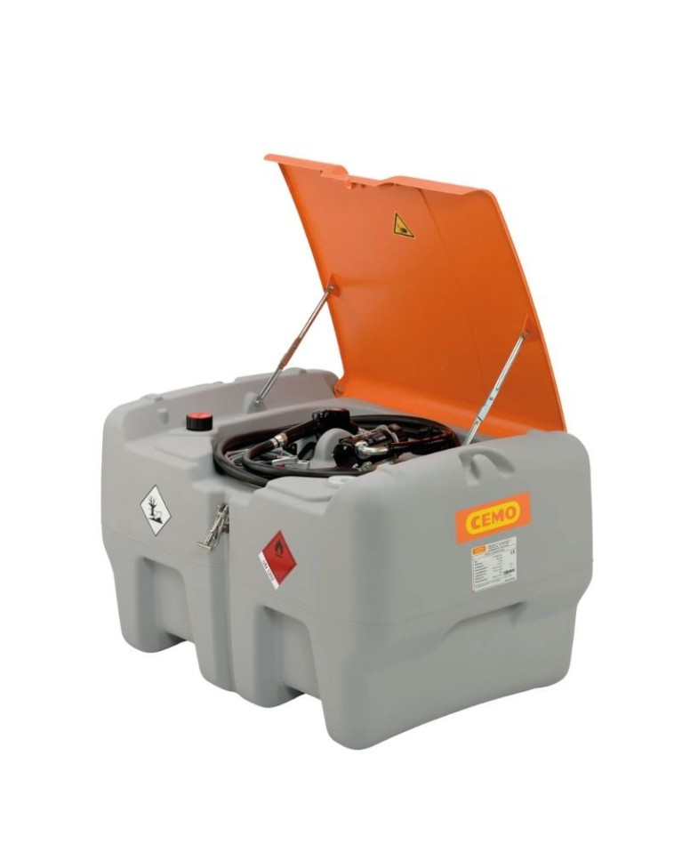 CEMO 440 literes szállítható gázolajtartály, PICK-Up méretű.