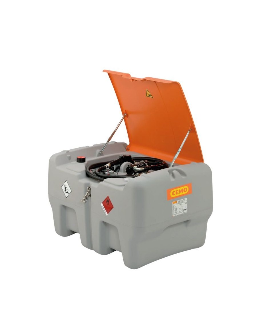 CEMO 440 literes szállítható gázolajtartály, PICK-Up méretű.