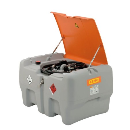 CEMO 440 literes szállítható gázolajtartály, PICK-Up méretű.